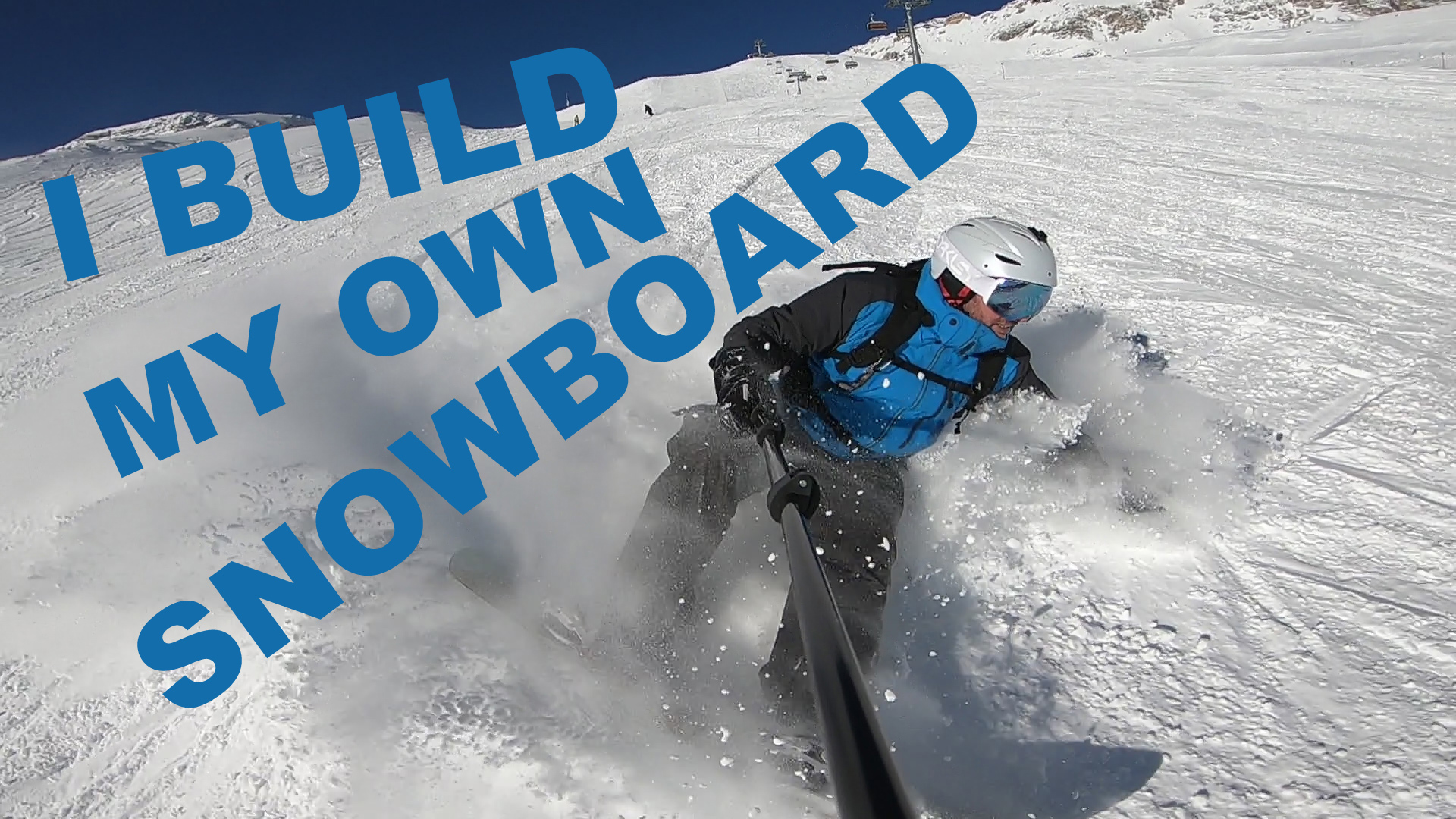 I build my own superwide snowboard and it´s awesome Freaksport